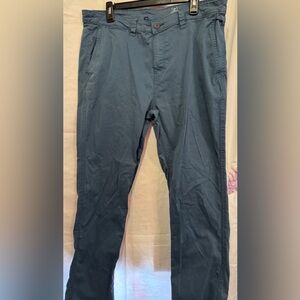 George Blue Chinos Versatile Cotton Blend 36x32